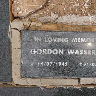 WASSERMAN Gordon 1945-2014