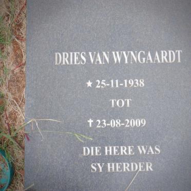 WYNGAARDT Dries, van 1938-2009