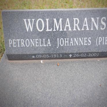 WOLMARANS Petronella Johannes 1913-2001