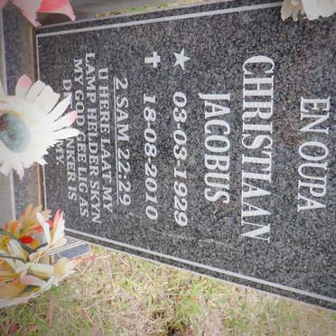 ZYL Christiaan Jacobus, van 1929-2010 &amp; Engela Elizabeth 1931-2002