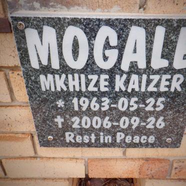 MOGALE Mkhize Kaizer 1963-2006