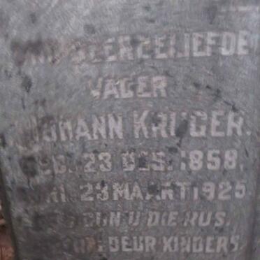 KRUGER Johann 1858-1925 &amp; Susanna Francina VILJOEN 1872-1938 _3