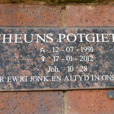 POTGIETER Theunis 1991-2012