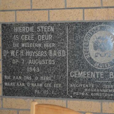 3. Hoeksteen