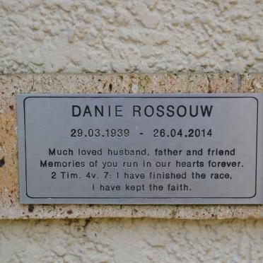 ROSSOUW Danie 1939-2014