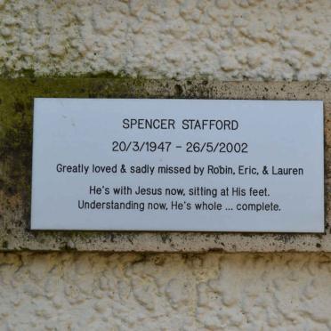 STAFFORD Spencer 1947-2002