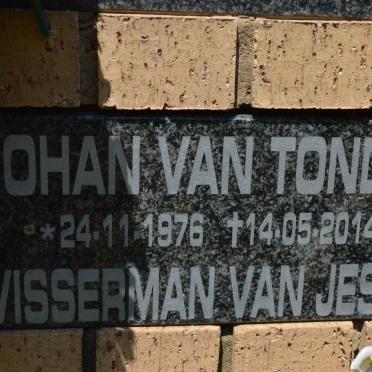 TONDER Johan, van 1976-2014