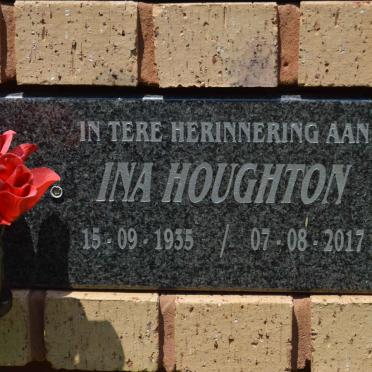 HOUGHTON Ina 1935-2017