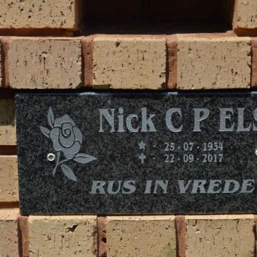 ELS Nick C.P. 1934-2017