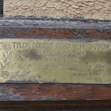 McJARROW Tylor Robert Gordon 1989-1989