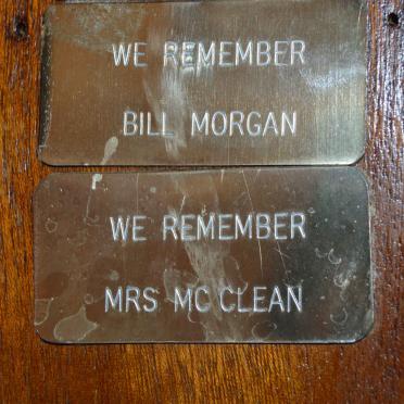 McCLEAN Mrs.