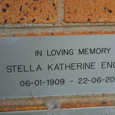 ENGLISH Stella Katherine 1909-2006