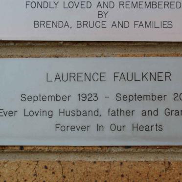 FAULKNER Laurence 1923-2003