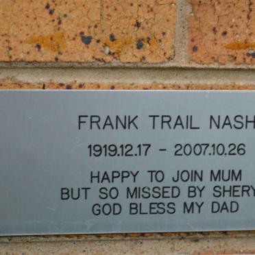 NASH Frank Trail 1919-2007