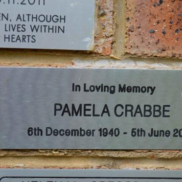 CRABBE Pamela 1940-2015
