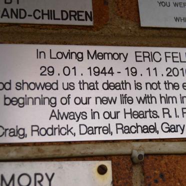 FELL Eric 1944-2016
