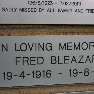 BLEAZARD Fred 1916-1994