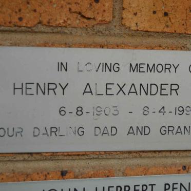 CLARK Henry Alexander 1903-1994