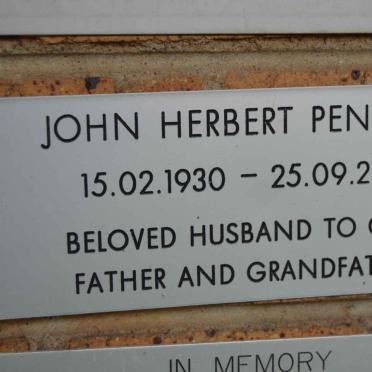 PENMAN John Herbert 1930-2013
