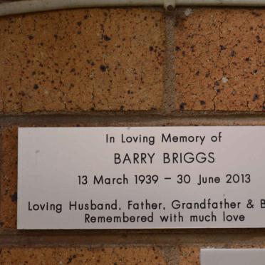BRIGGS Barry 1939-2013