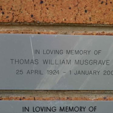 ELY Thomas William Musgrave 1924-2004