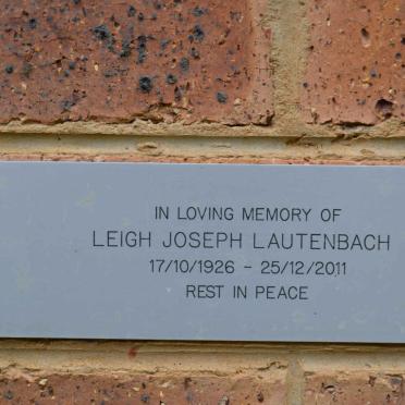 LAUTENBACH Leigh Joseph 1926-2011