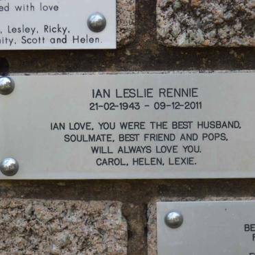 RENNIE Ian Leslie 1943-2011