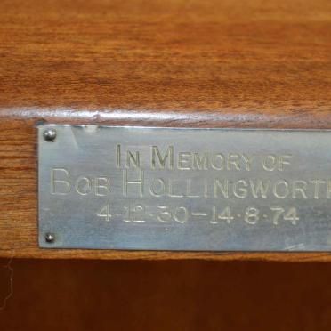 HOLLINGWORTH Bob 1930-1974