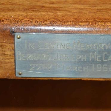 McCAULEY Bernard Joseph -1968