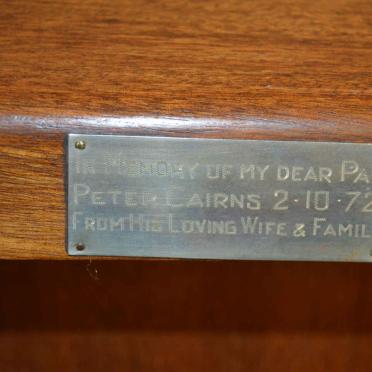 CAIRNS Peter -1972