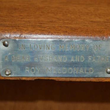 MacDONALD Roy