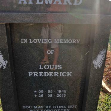 AYLWARD Louis Frederick 1948-2013