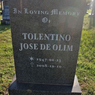 ANDRADE Tolentino Jose De Olim 1947-2008