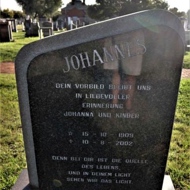 BRAUN Johannes 1909-2002