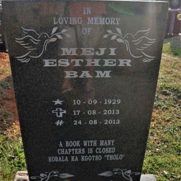 BAM Meji Esther 1929-2013