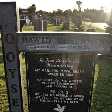 BOOYSEN Dawid Benjamin 1957-2011