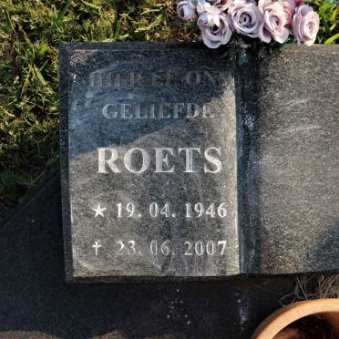 BEZUIDENHOUT Roets 1946-2007