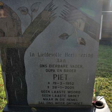 BEKKER Piet 1952-2005