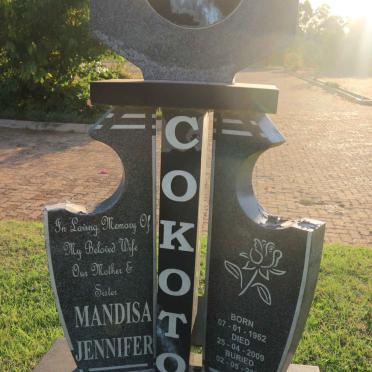 COKOTO Mandisa Jennifer 1962-2009