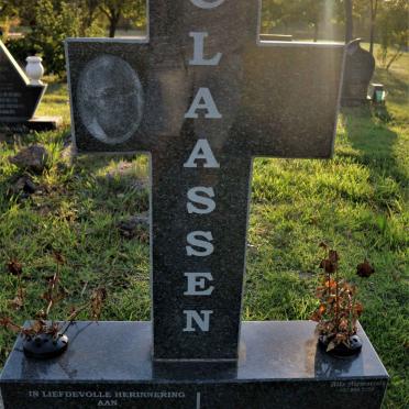 CLAASSEN Johannes Joseph 1956-2011