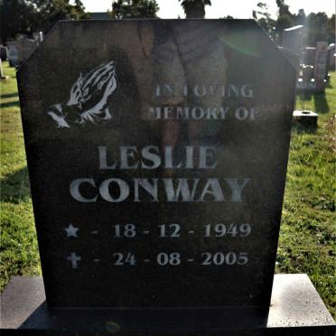CONWAY Leslie 1949-2005