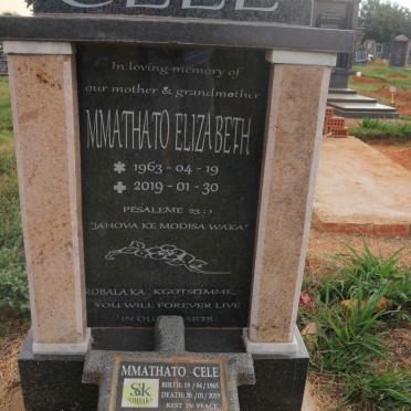 CELE Mmathato Elizabeth 1963-2019