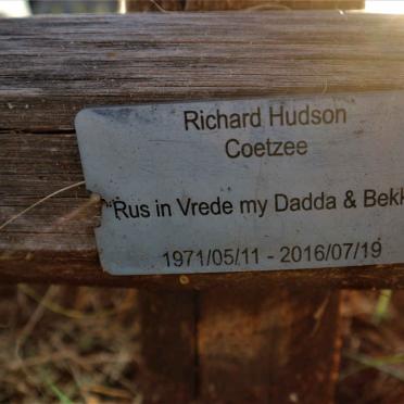 COETZEE Richard Hudson 1971-2016