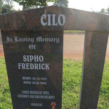 CILO Sipho Fredrick 1935-2000