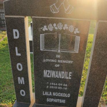 DLOMO Mziwandile 1964-2010