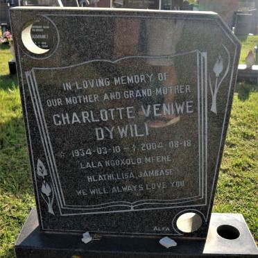 DYWILI Charlotte Veniwe 1934-2004
