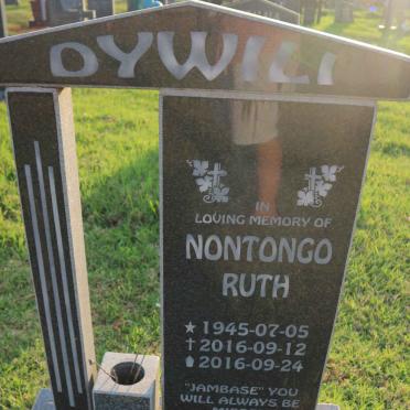 DYWILI Nontongo Ruth 1945-2016