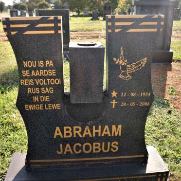 DREYER Abraham Jacobus 1954-2008
