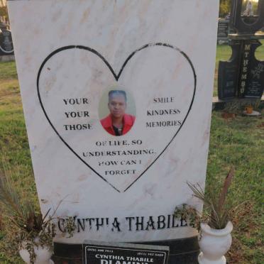 DLAMINI Cynthia Thabile 1970-2017