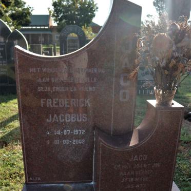 ELOFF Frederick Jacobus 1972-2002